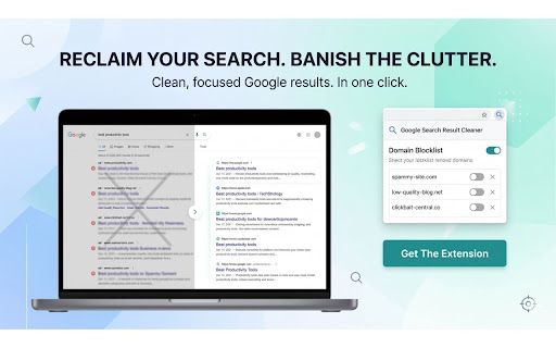 Google Search Result Cleaner screenshot