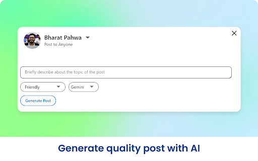 EngageGPT - AI for LinkedIn screenshot