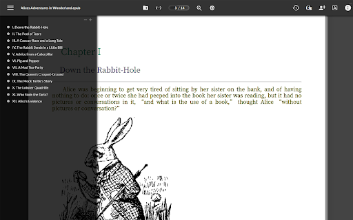 Beautiful Epub Reader screenshot