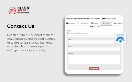 Google Pagespeed Booster & Site Speed Optimization Tool screenshot