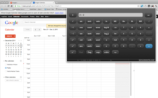 Melanto Calculator screenshot