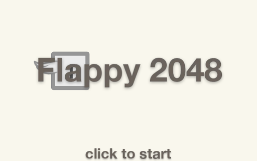 Flappy 2048 Game screenshot