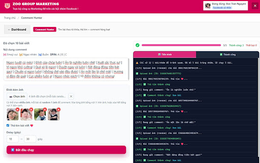 Zoo Nhóm Extension screenshot