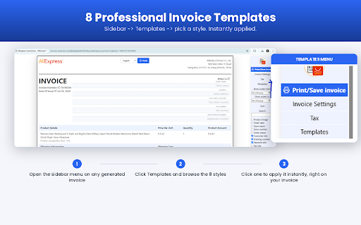 Aliexpress Free invoice - AliInvoice™️ screenshot