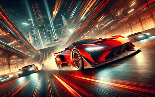 Red Queen Cars Games 2025 screenshot