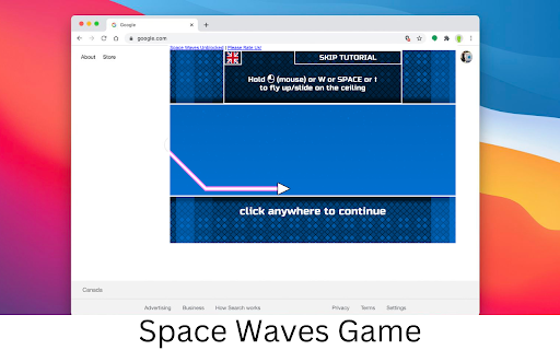 Space Waves Game screenshot