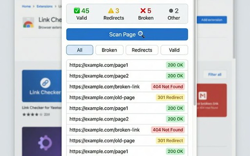 Link Checker - Free & Fast Broken Link Finder screenshot