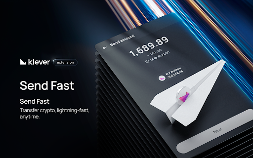 Klever Wallet screenshot