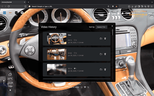 Super Cars HD wallpaper video backgrounds screenshot