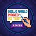 AI Text Render icon