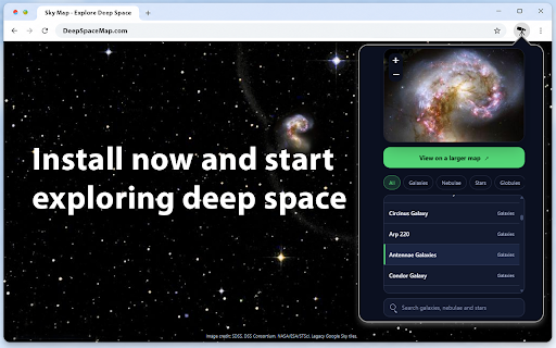 Sky Map - Explore Deep Space screenshot