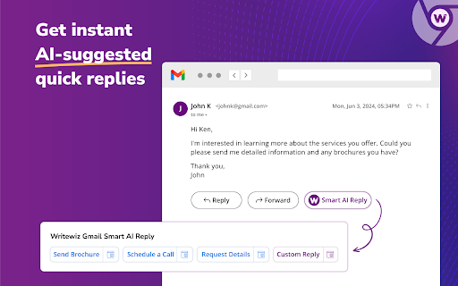 Writewiz: AI Content Creator & Writing Tool screenshot
