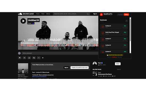 SoundCloud Enhanced Pro screenshot