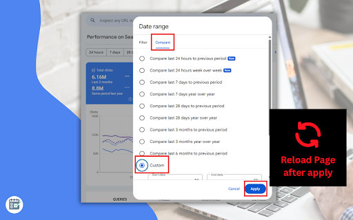 GSC Advanced Date Tools screenshot