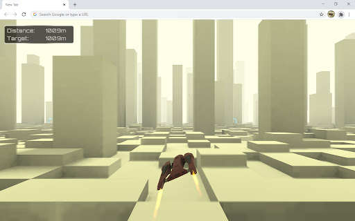 Sci Fi Racer Game screenshot