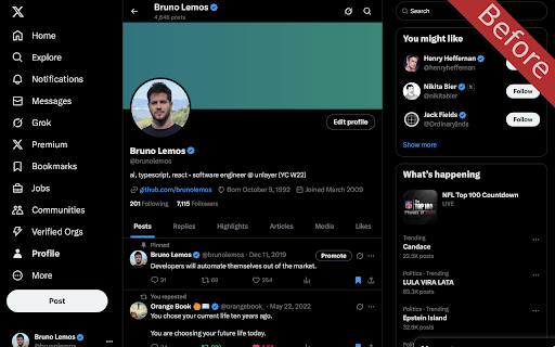 Simplified Twitter/X screenshot