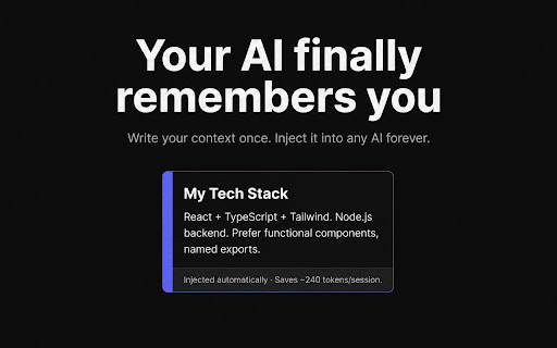 AETHER — AI Memory & Token Optimizer screenshot