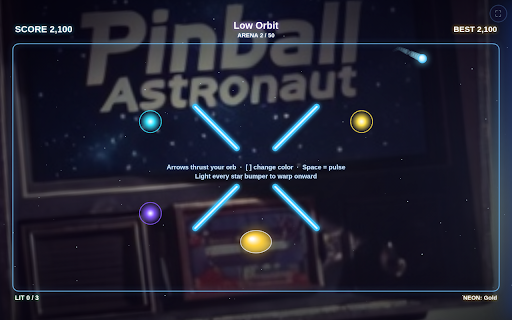 Pinball Astronaut screenshot