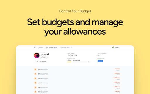 Alby - Bitcoin Wallet for Lightning & Nostr screenshot