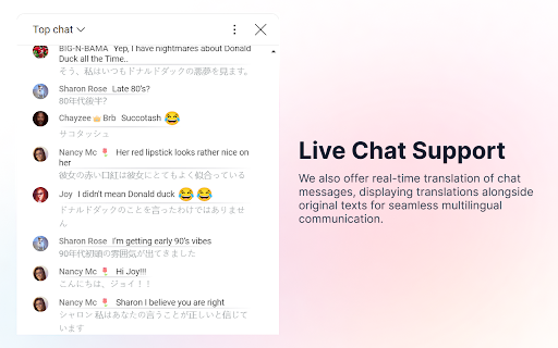 YouTube™ Comment Translator Pro: Bilingual & Immersive Auto Translate screenshot