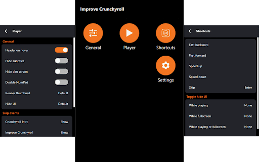 Improve Crunchyroll screenshot