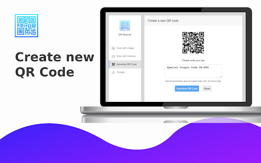 QR Code Scanner and Generator screenshot