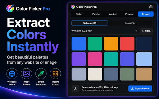 Color Picker Pro: Palette Generator screenshot