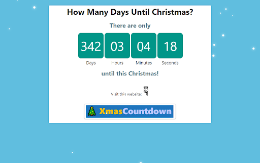 Countdown To Christmas screenshot