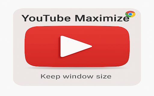 YouTube Maximize screenshot