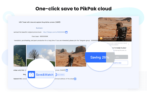 PikPak Browser Extension screenshot