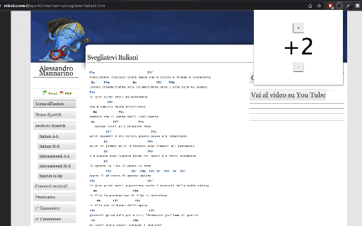 Chord Transposer screenshot