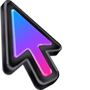 3D macOS Cursor - Custom 3D Mac Style Cursor icon