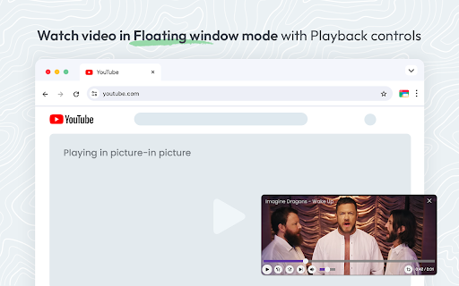 Picture in Picture - Floating player screenshot