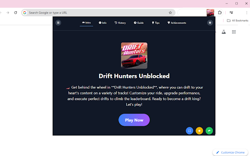 Drift Hunters Unblocked screenshot