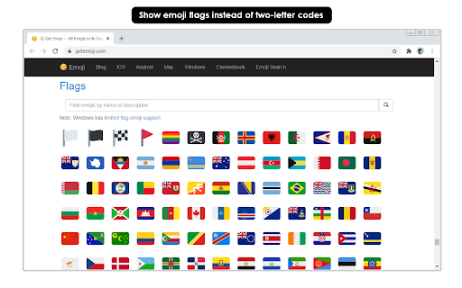 Twemoji for Chrome screenshot