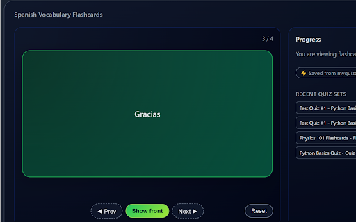 MyQuizGPT - AI Quiz Generator screenshot