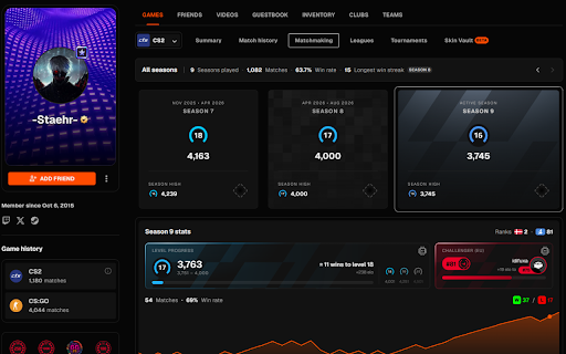 FACEIT FORECAST screenshot