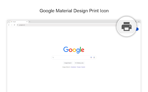 Print for Google Chrome screenshot