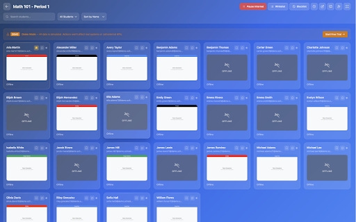 Classview screenshot