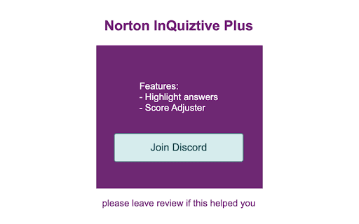 Norton InQuizitive Plus screenshot