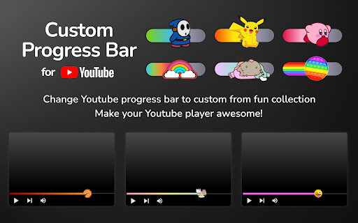 Custom Progress Bar for YouTube™ screenshot