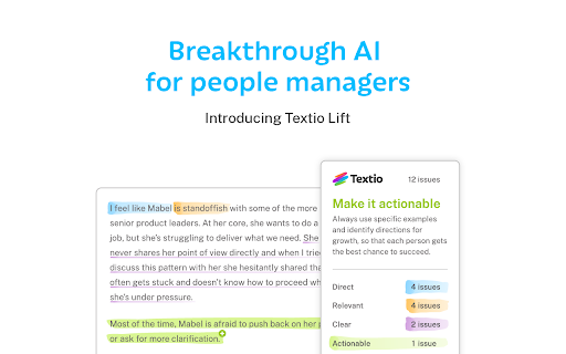 Textio for Chrome screenshot