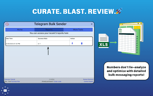 Telegram Bulk Sender screenshot