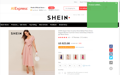EPROLO - Aliexpress product importer screenshot