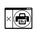 Print this frame icon