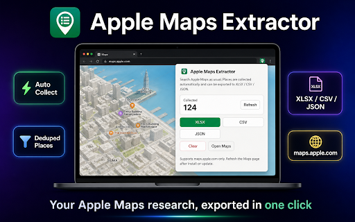 Apple Maps Extractor screenshot
