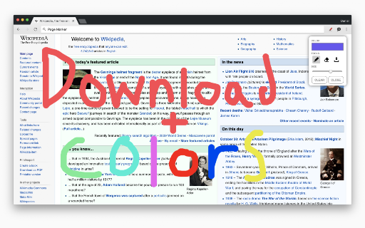 Page Marker - Draw on Web screenshot