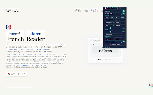 French Reader screenshot