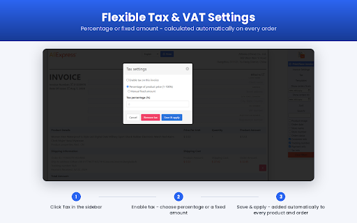 Aliexpress Free invoice - AliInvoice™️ screenshot