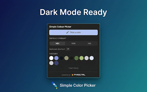 Simple Color Picker screenshot